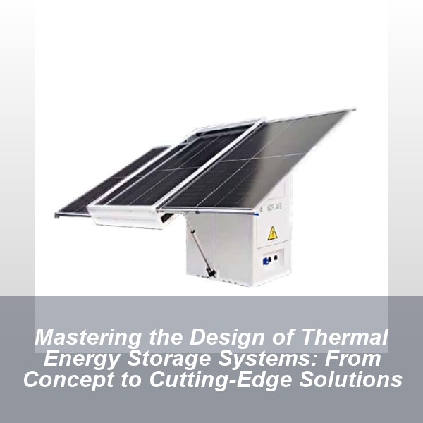 Mastering the Design of Thermal Energy Storage Systems: From Concept to Cutting-Edge Solutions